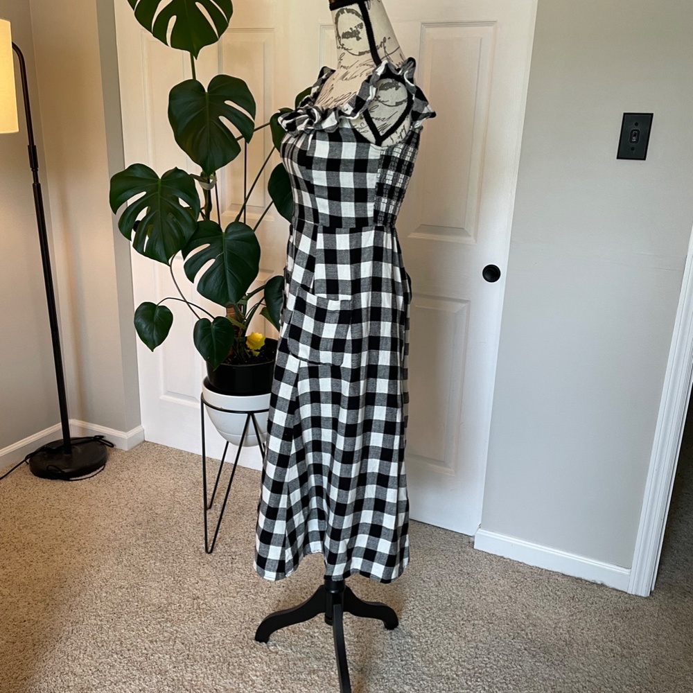 Reformation Plaid Hattie Dress - Picture 6 of 10